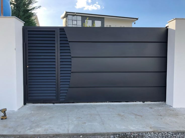 Custom steel gate